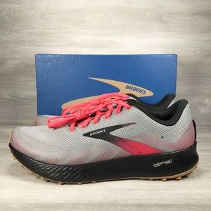 Brooks Catamount Trail Running Shoes Alloy/Pink/Black